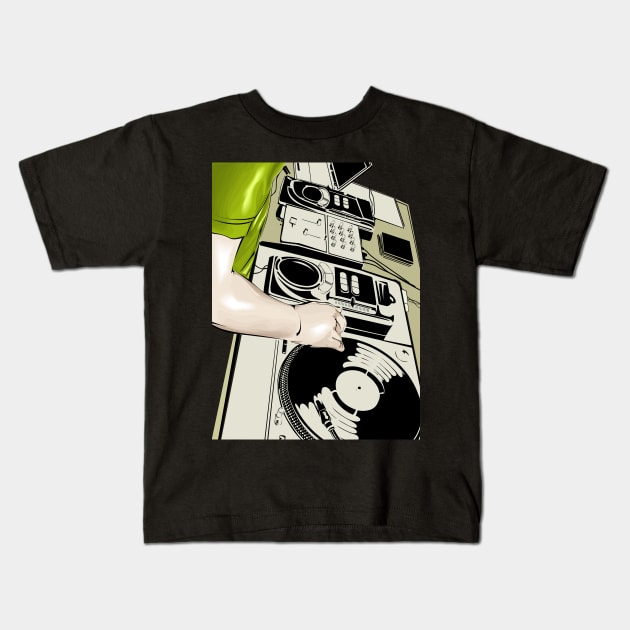 DJ 1 Kids T-Shirt by Muse